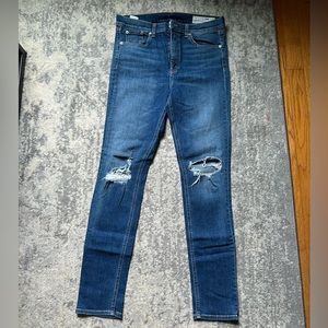Rag & Bone skinny high rise jeans